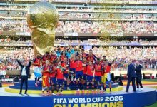 منتخب إسبانيا يفوز بلقب بطل كأس العالم 2026